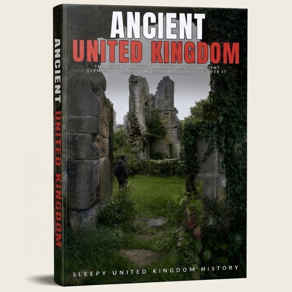 Ancient United Kingdom: The Buried Proof of an Advanced Ancient Civilization, 3D book cover